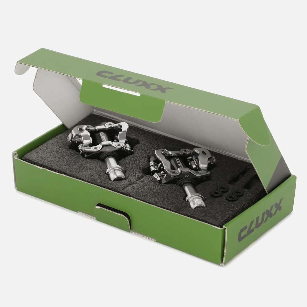 2002000002532 - Pédales Cluxx Rally 100 - Automatiques SPD VTT_Gravel