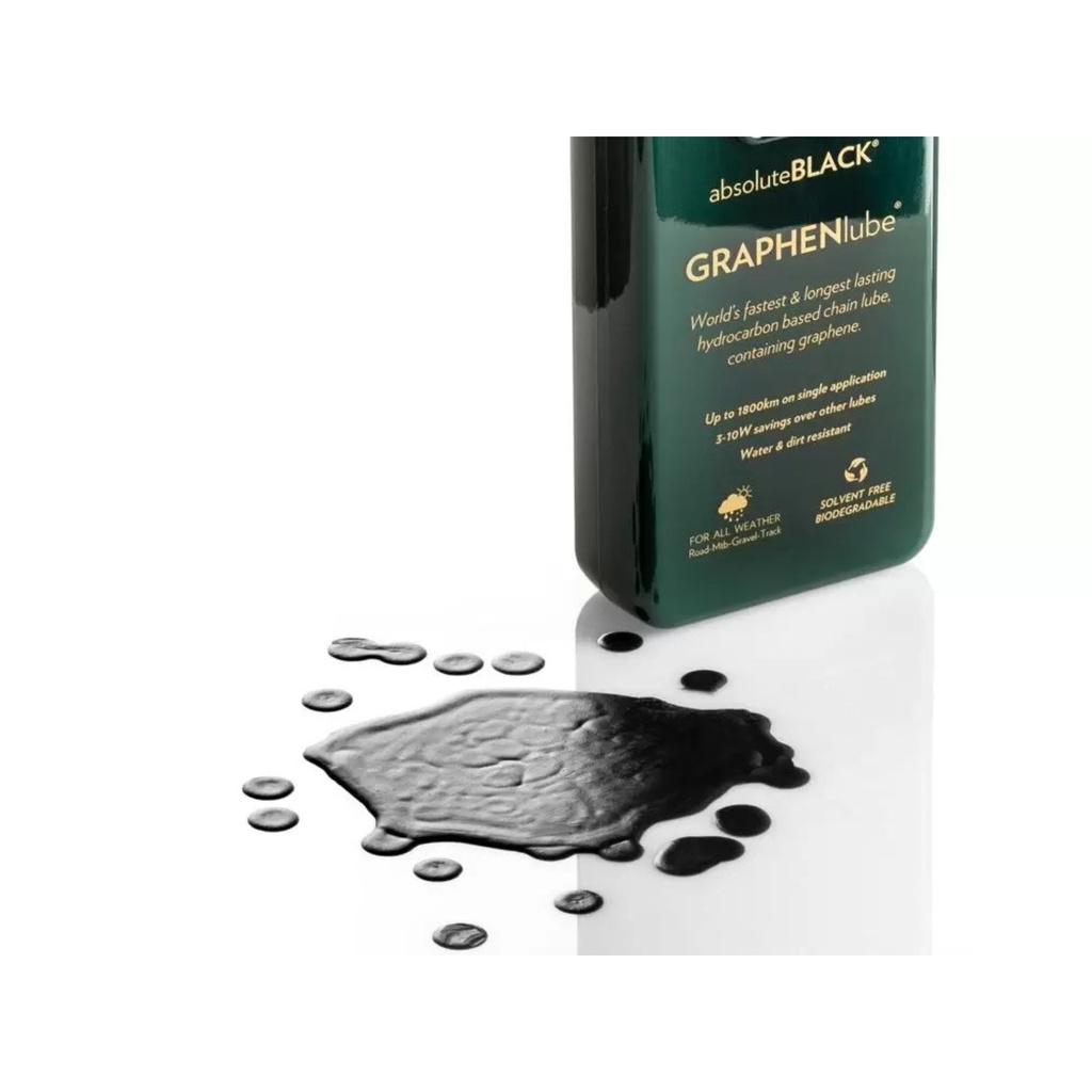 Huile Lubrifiante Absolute Black GRAPHENlube avec Graphène 14 ml