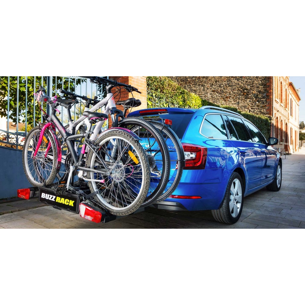 2002000003614 - BuzzRack EAZZY 3 - Porte-vélo d'attelage plateforme pliable 3 vélos_7