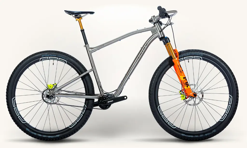 Cadre Chiru Divider Titane Pinion C1.12 VTT Aventure