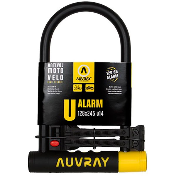 [2001000056118] Antivol U Alarme 128X245 D.14 - 3 Cles