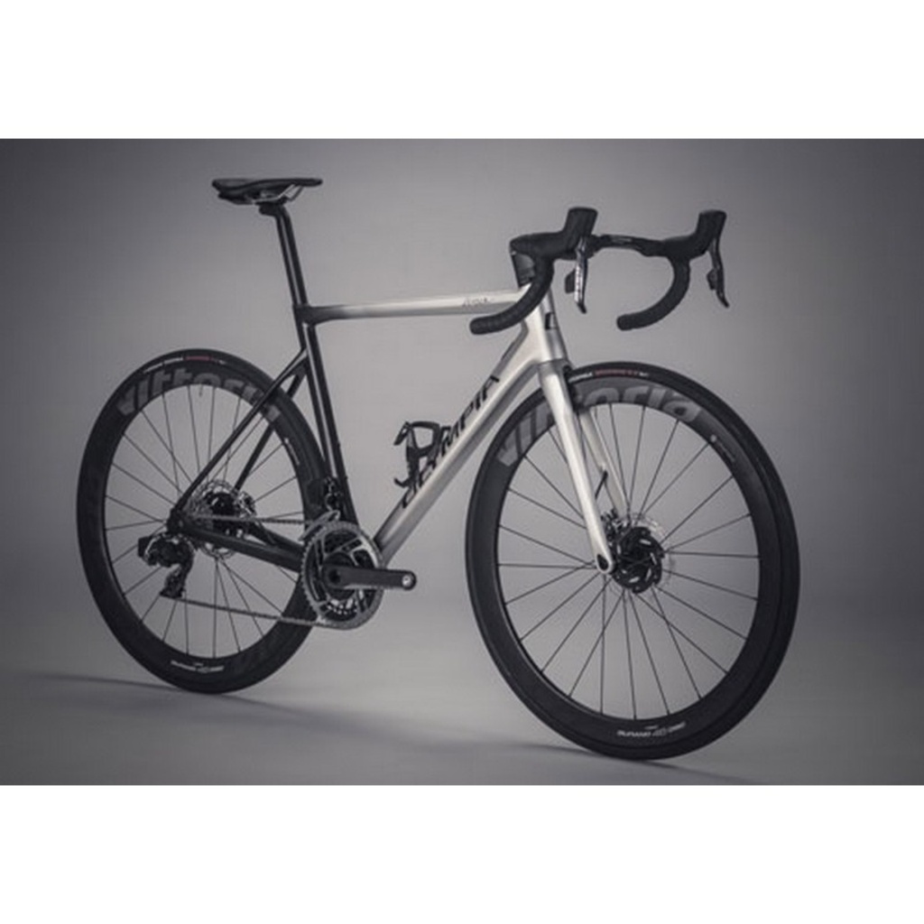 [2001000059751] Vélo de Route  Carbone Olympia Leader Disc (S, Vert)