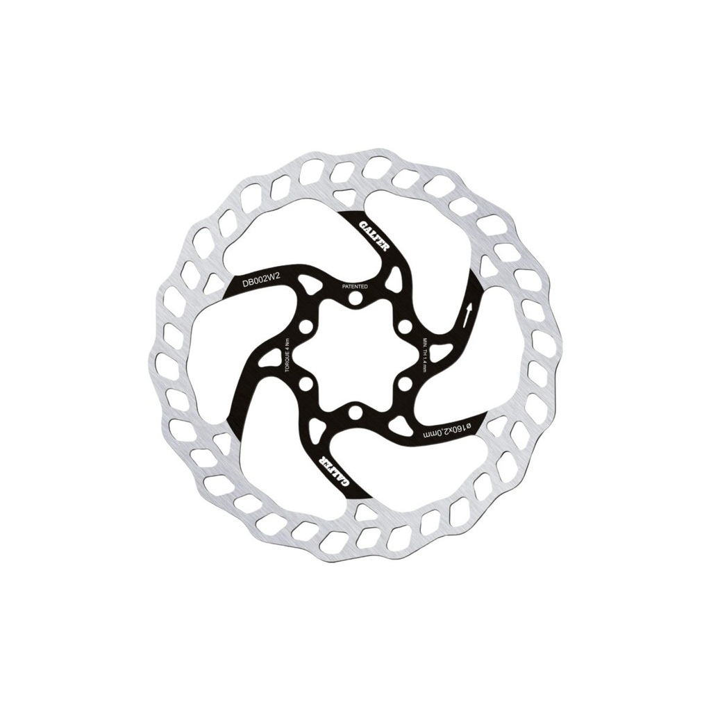 [2002000002143] Disque de Frein Wave VTT D.160 108GR Ep.2mm