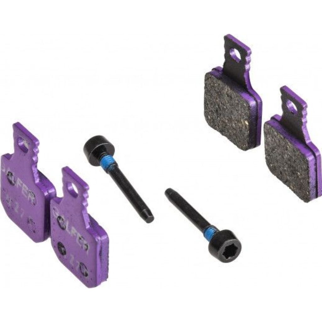 Plaquettes de frein GALFER E-Bike G1652 pour Magura MT5 / MT7 (Set de 2 jeux - 4 pistons)