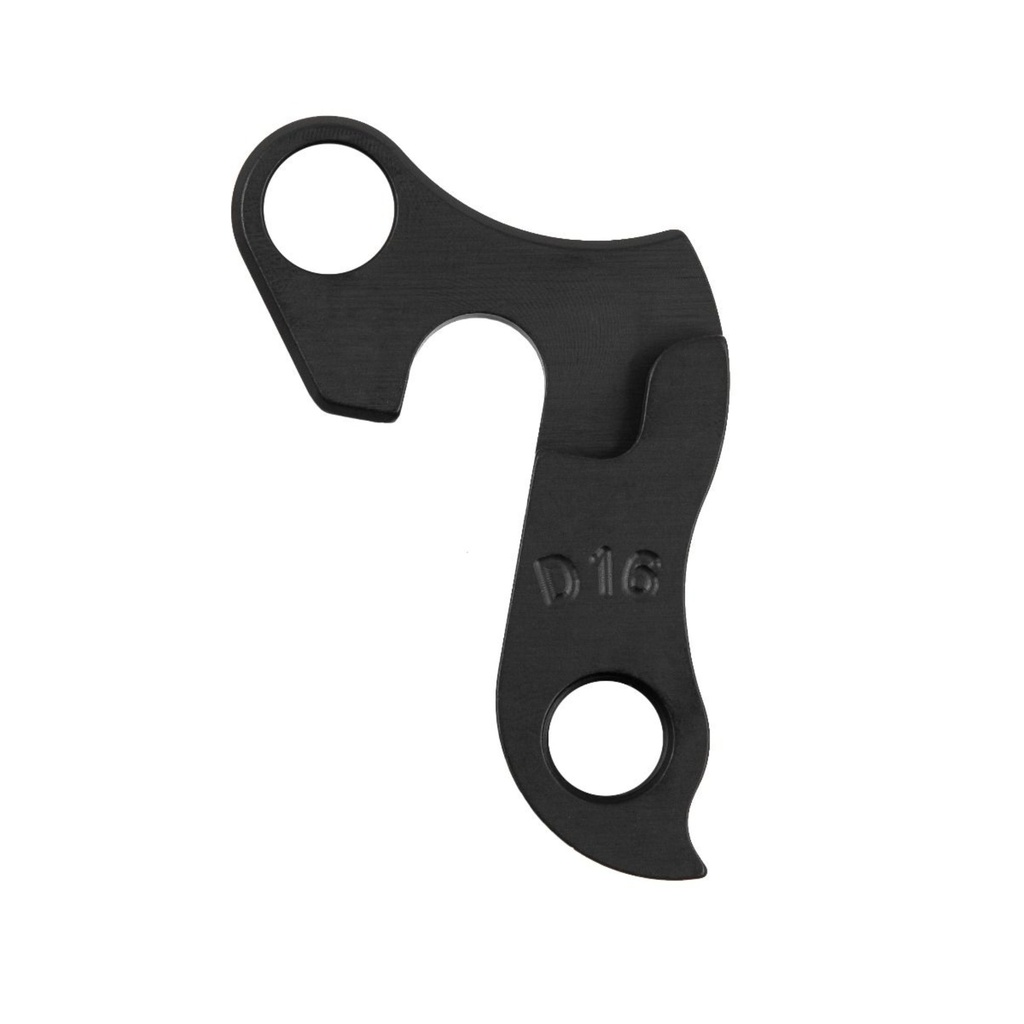 [2002000003257] Patte de dérailleur Pilo D16 - Compatible Cube, Focus, Fuji, Kona, KHS, KTM, Lapierre, Marin, Norco, Trek, BMC, Bianchi, Scott