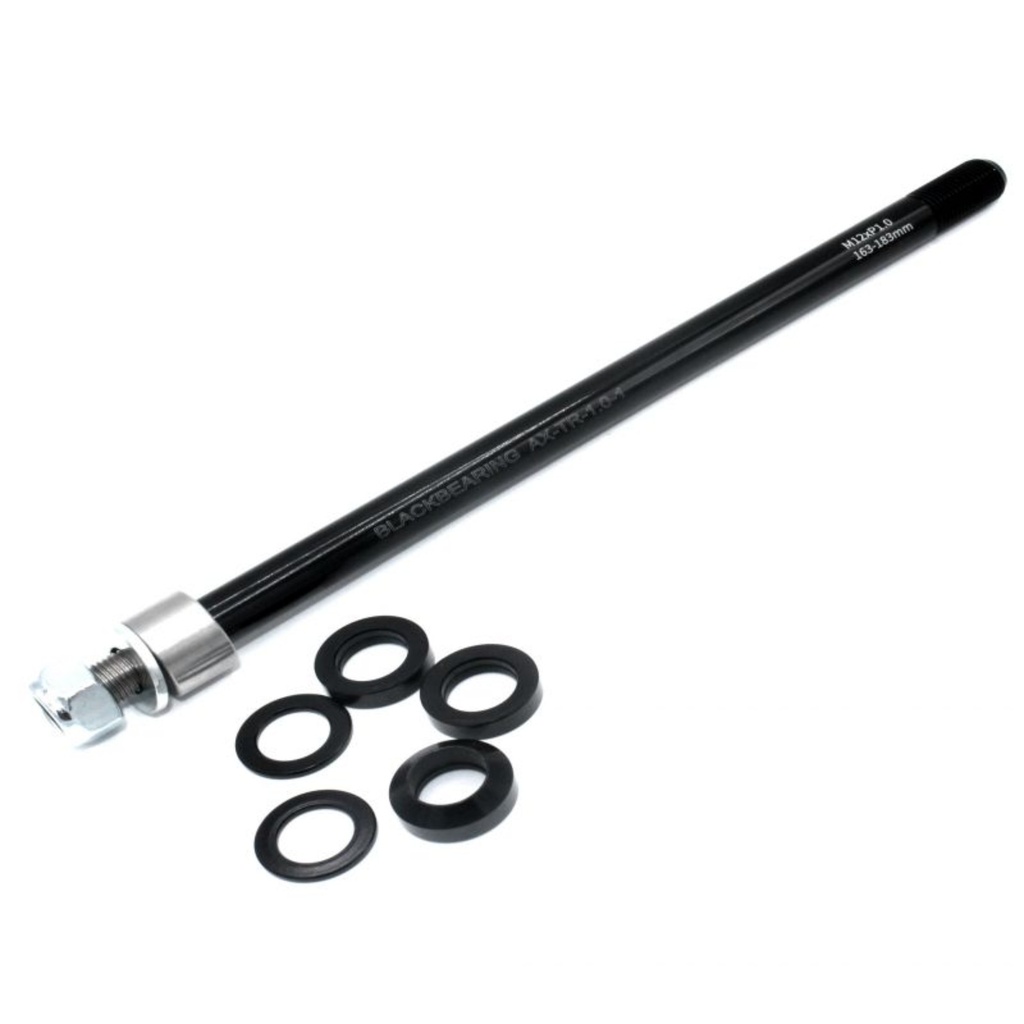 Axe de remorque BLACKBEARING TR-1.0-1 (12mm - 171/183mm - M12x1)