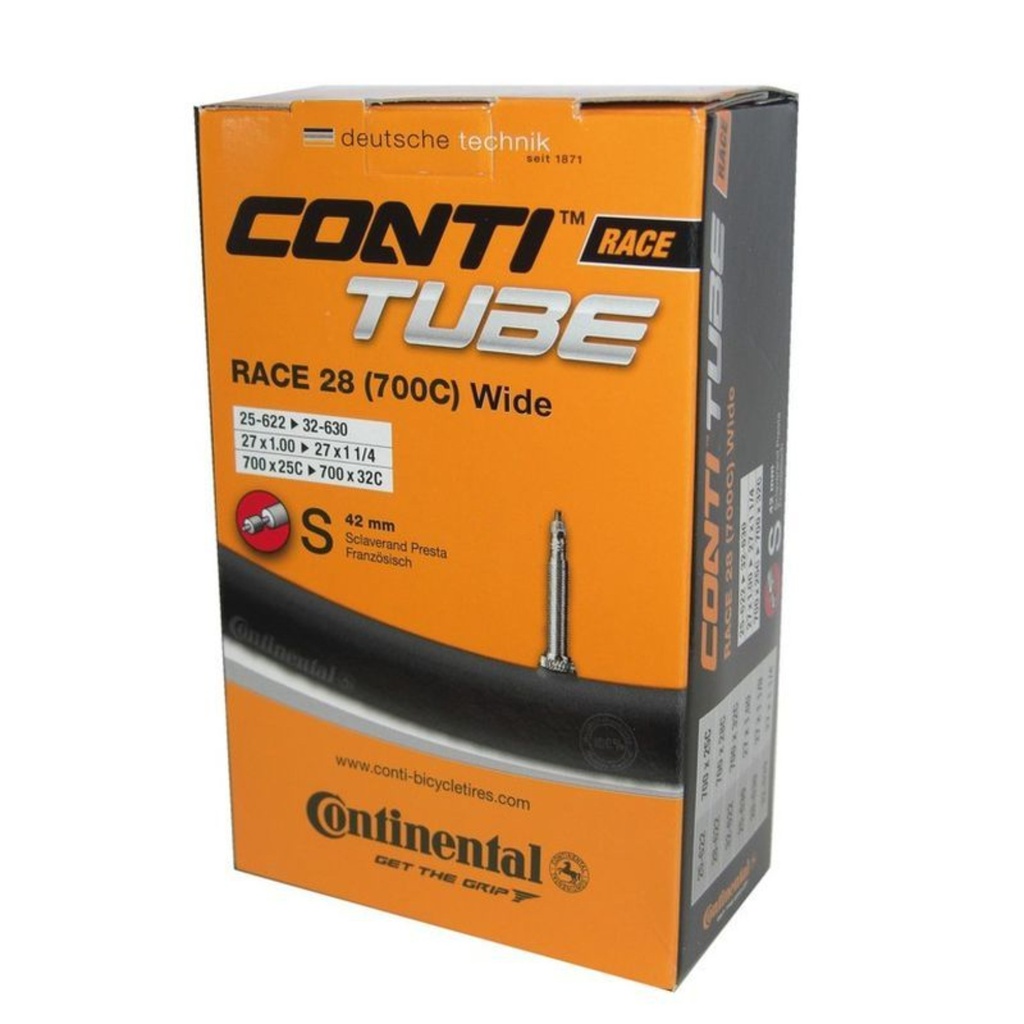 [2002000003725] Chambre à air Continental Race 28 Wide 700x25-32C Valve Presta (60 mm)