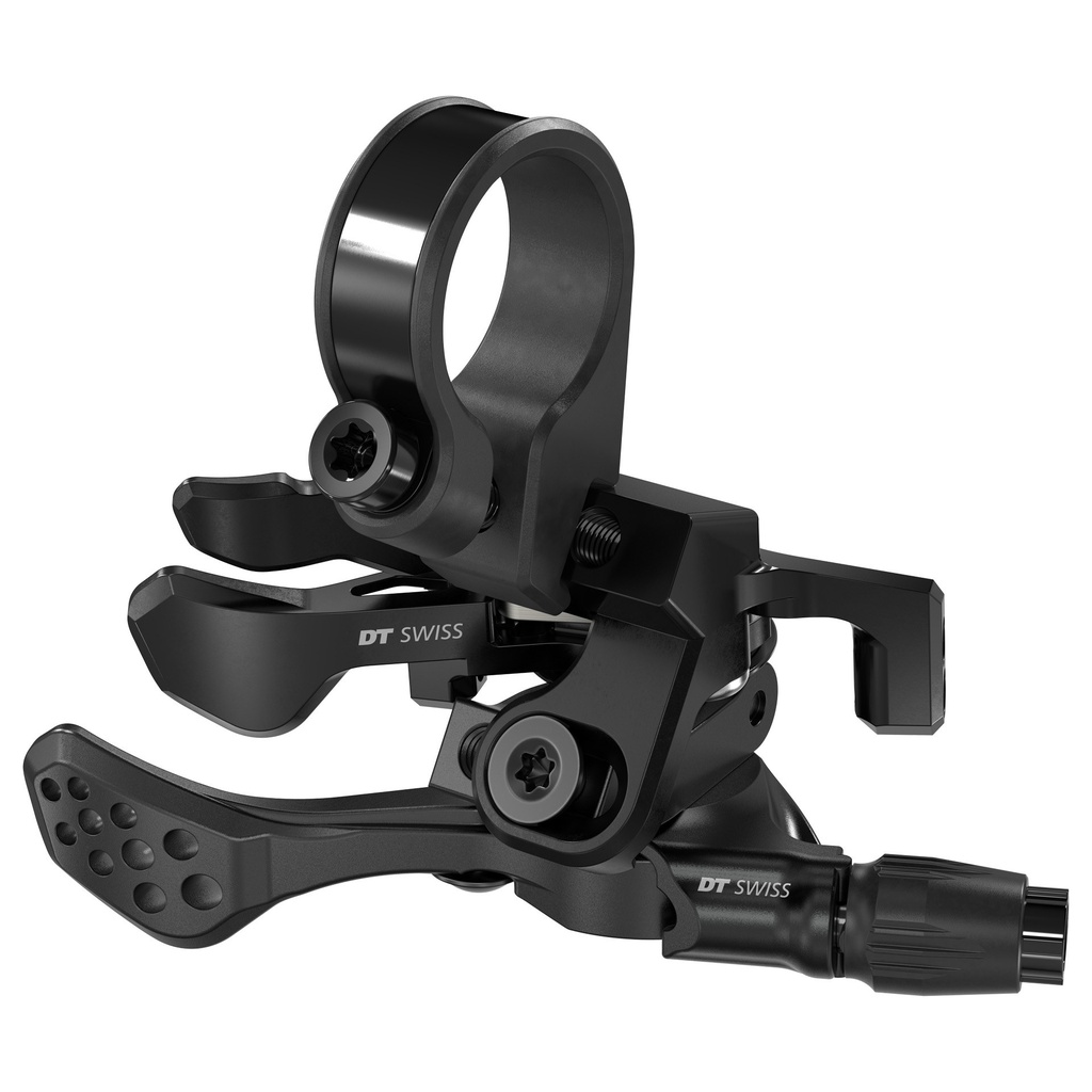 DT Swiss L3 Remote Lever DoubleStage - Commande à distance 3 positions pour fourche, amortisseur et tige de selle télescopique