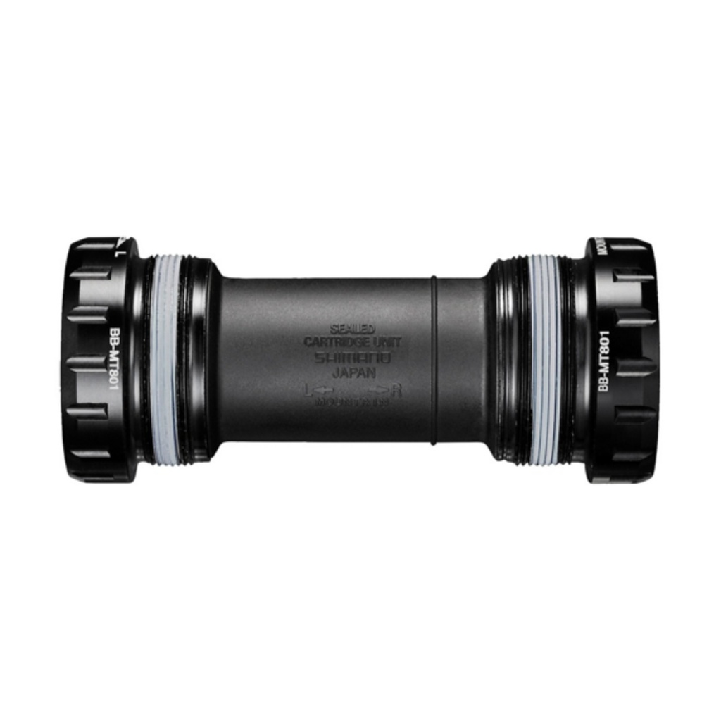 SHIMANO Deore XT BB-MT801 - Boîtier de pédalier HOLLOWTECH II fileté BSA 68/73 mm