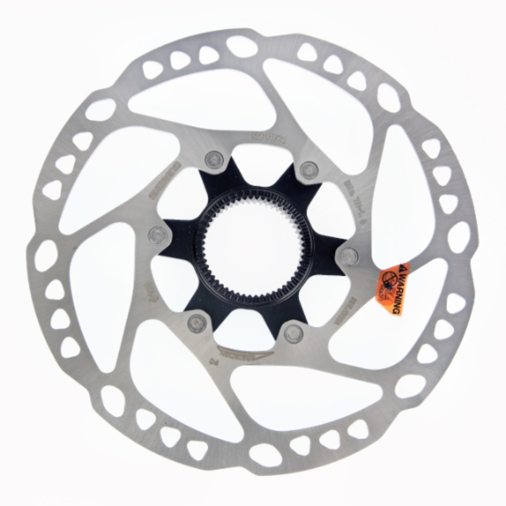 SHIMANO Disque de frein à disque SM-RT64 CENTER LOCK 160 mm - cannelure externe