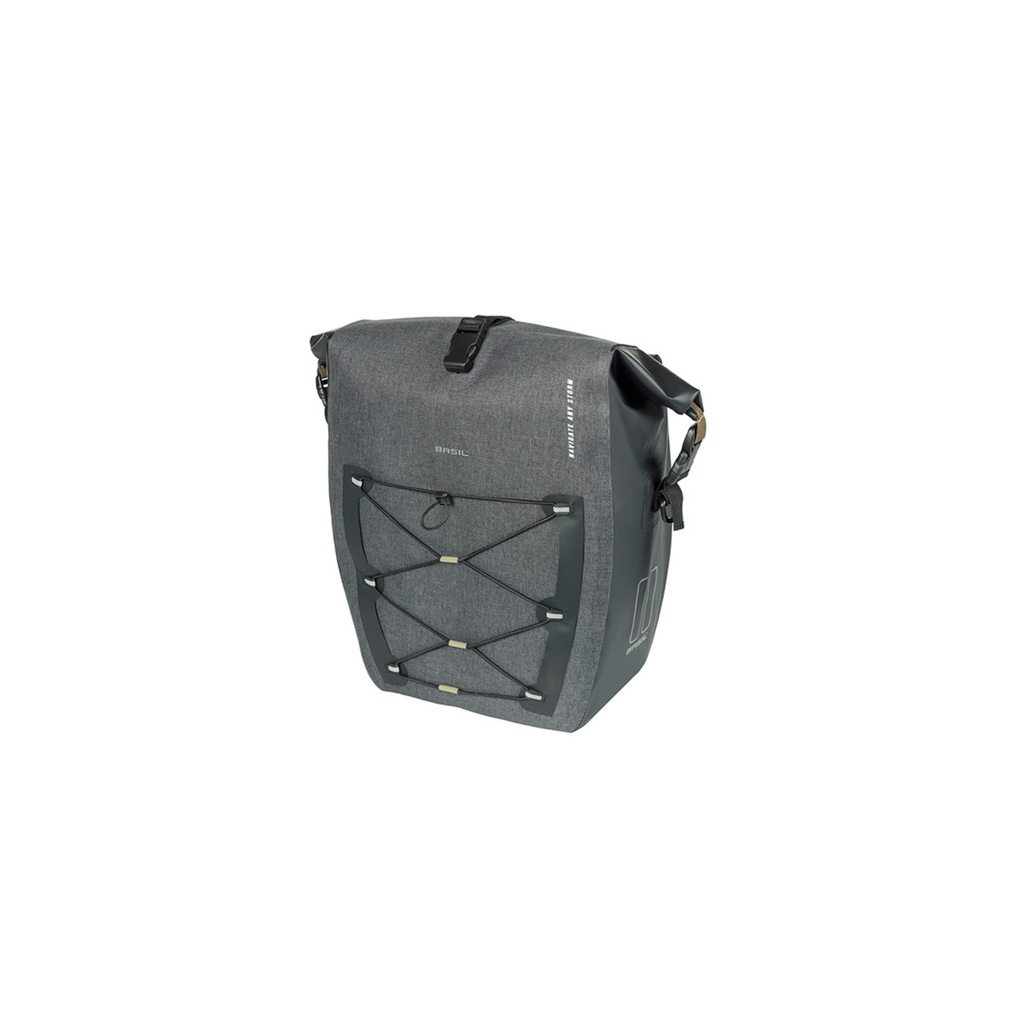 Sacoche arrière BASIL Navigator Storm L MIK Hooks -  imperméable 25-31L