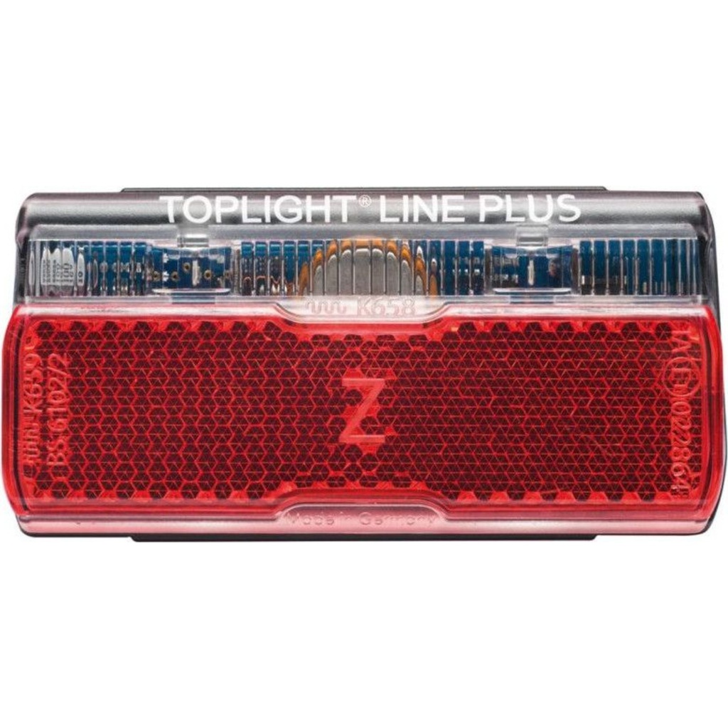 [2002000004389] Éclairage Arrière Dynamo LED Busch & Müller Toplight Line Plus 50mm —