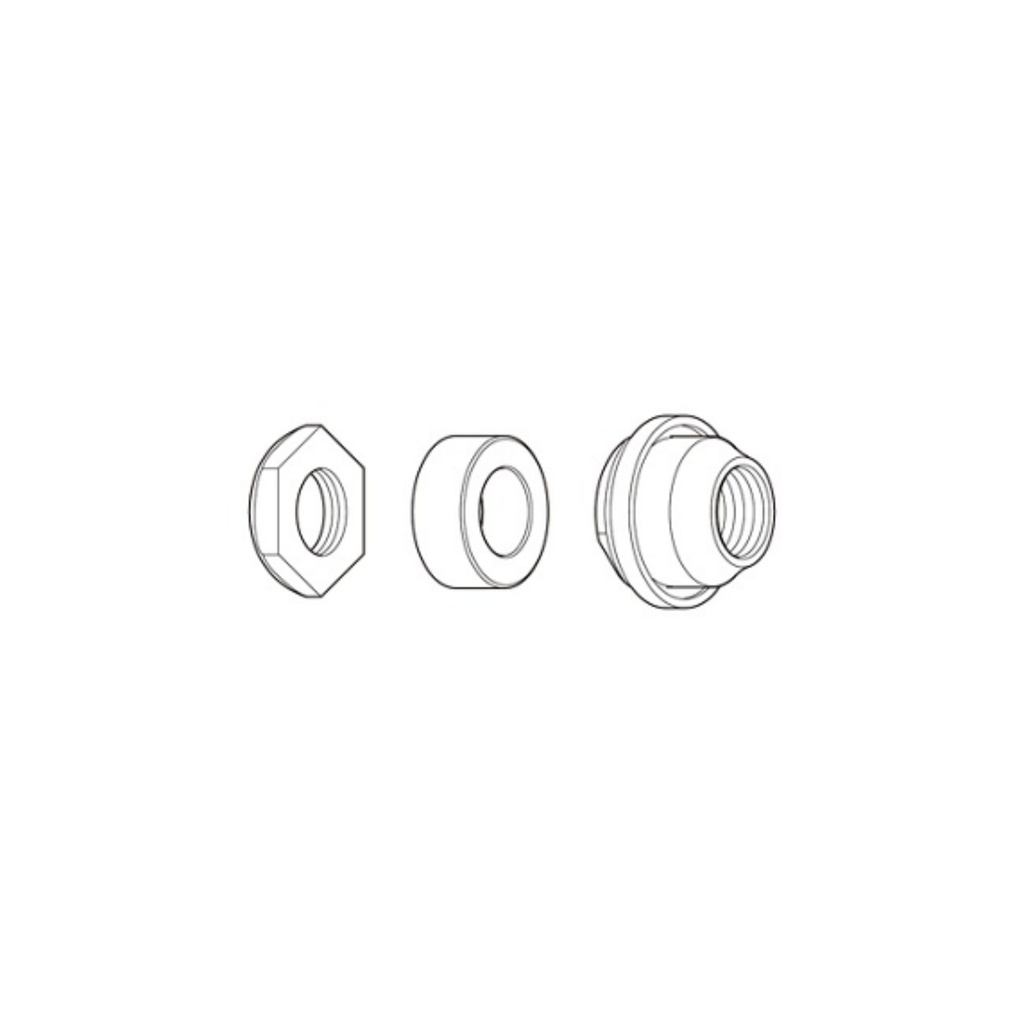 [2002000004399] Unité de contre-écrou gauche Shimano Deore FH-M595