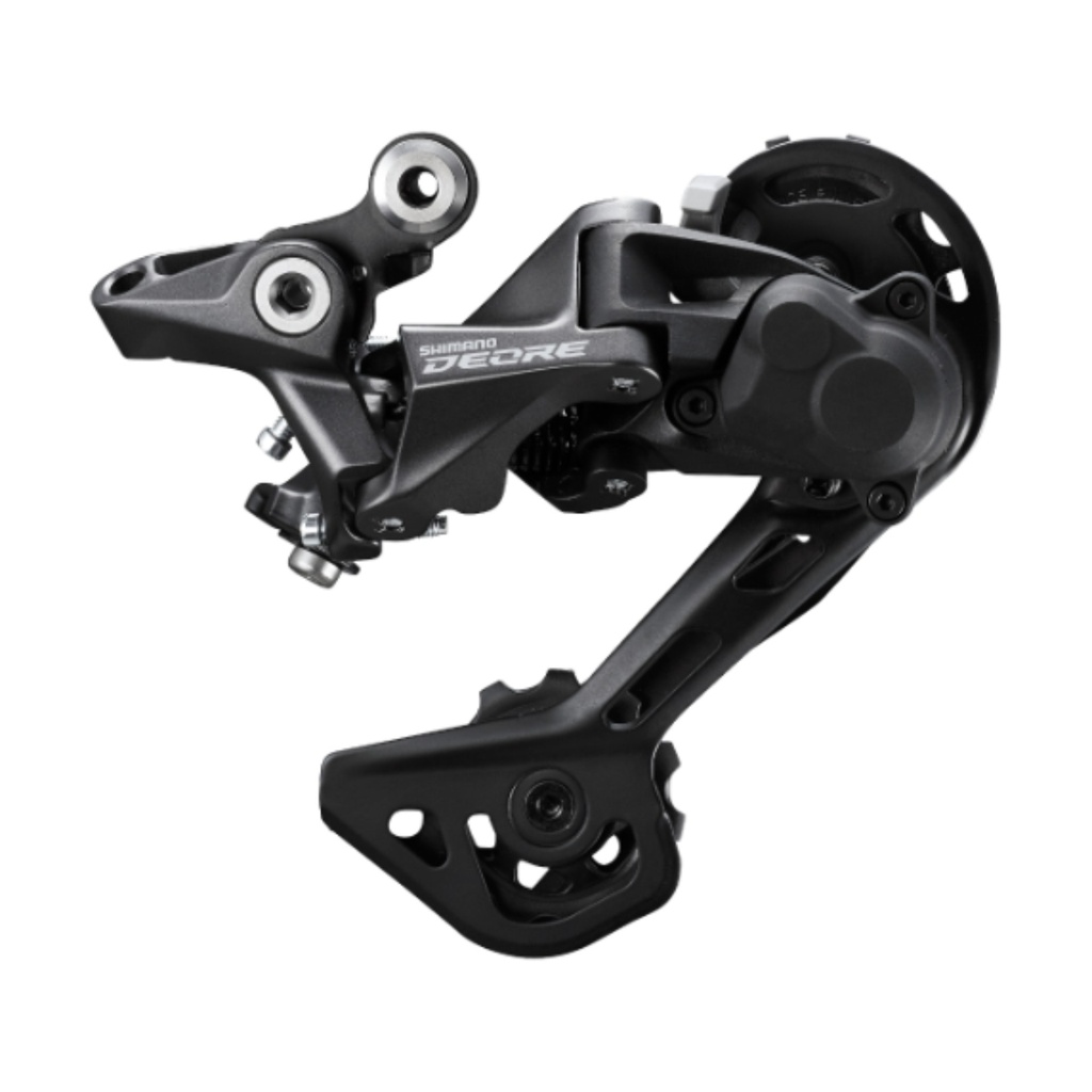 [2002000004541] Dérailleur arrière SHIMANO DEORE RD-M5120-SGS 10/11 vitesses Shadow RD+ chape longue