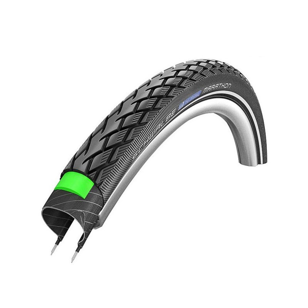 Pneu Schwalbe Green Marathon HS620 Performance GreenGuard TwinSkin ADDIX Eco Réfléchissant