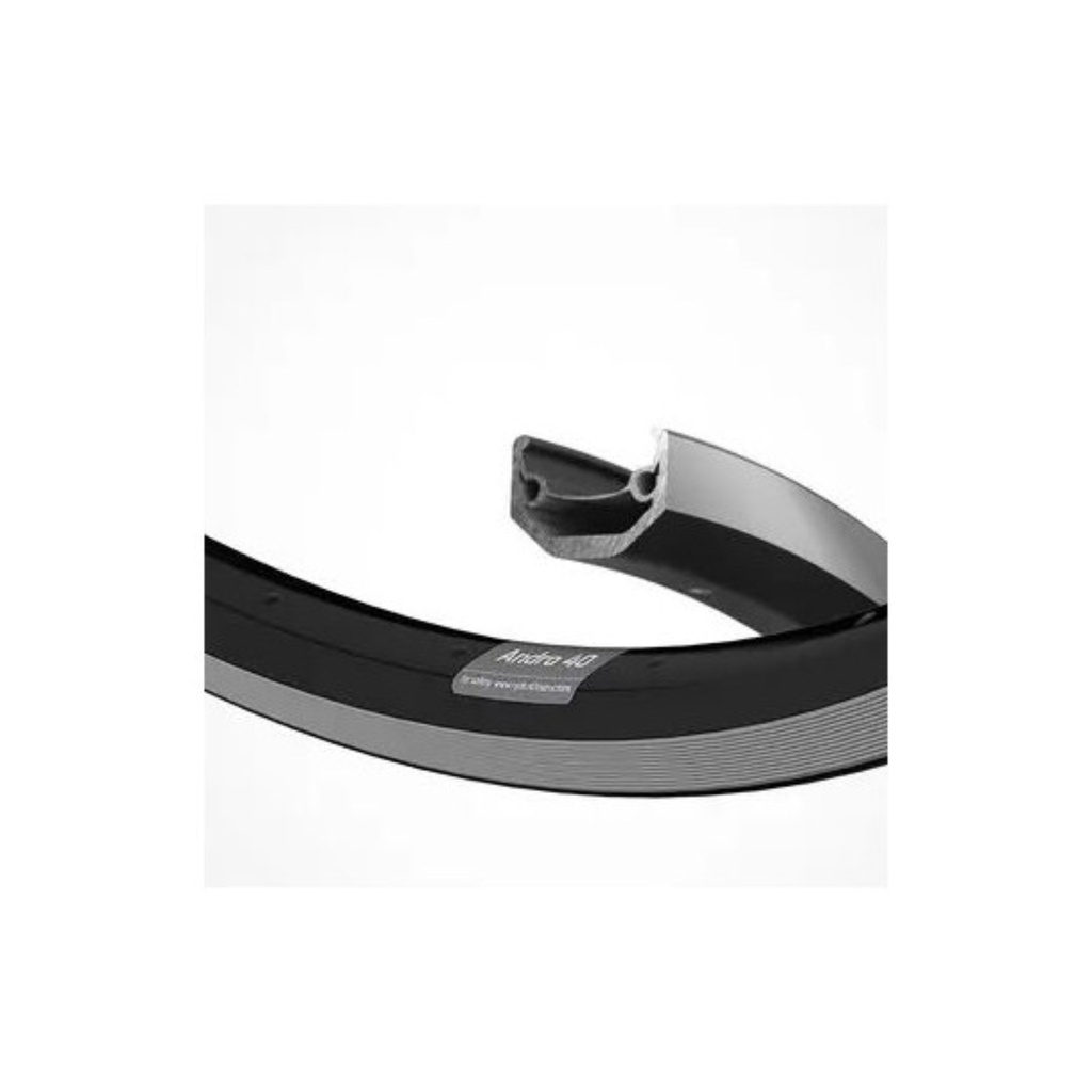Jante Ryde Andra 40 26" Frein Patin 32 Trous Noir