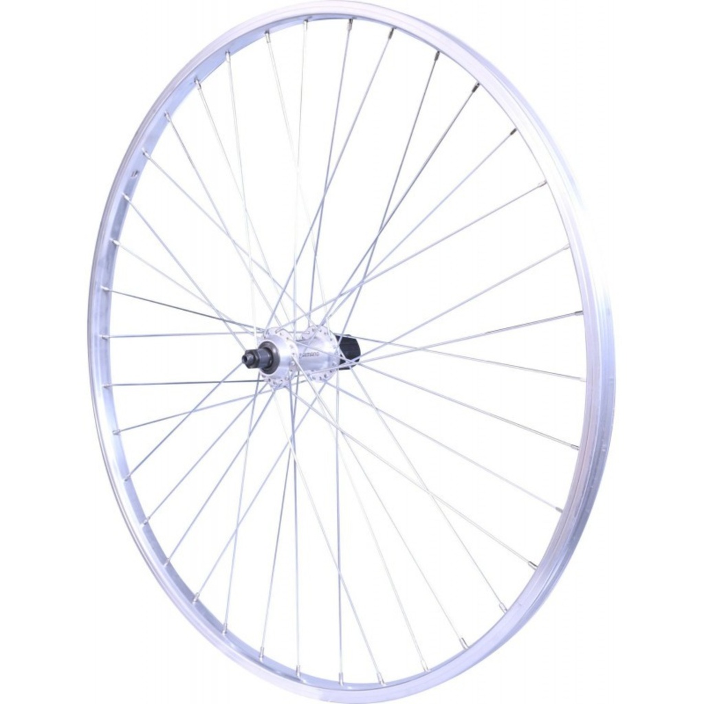 Roue Velox VTT 26" Arrière Double Paroi Noire V-Brake Roue Libre 6/7/8V - Blocage Rapide