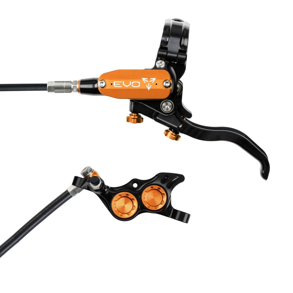 Hope Tech 4 EVO TR4 Frein à Disque Hydraulique - Noir/Orange