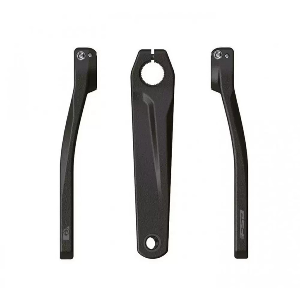 Paire de manivelles FSA CK-752 - E-Bike pour Shimano EP8/E8000 - 175 mm - Noir