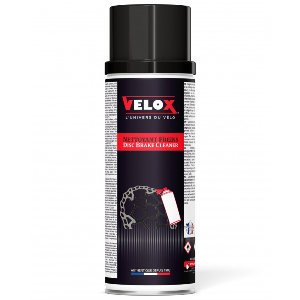 [2002000004911] Nettoyant pour Freins à Disques Velox - Aérosol 600ml