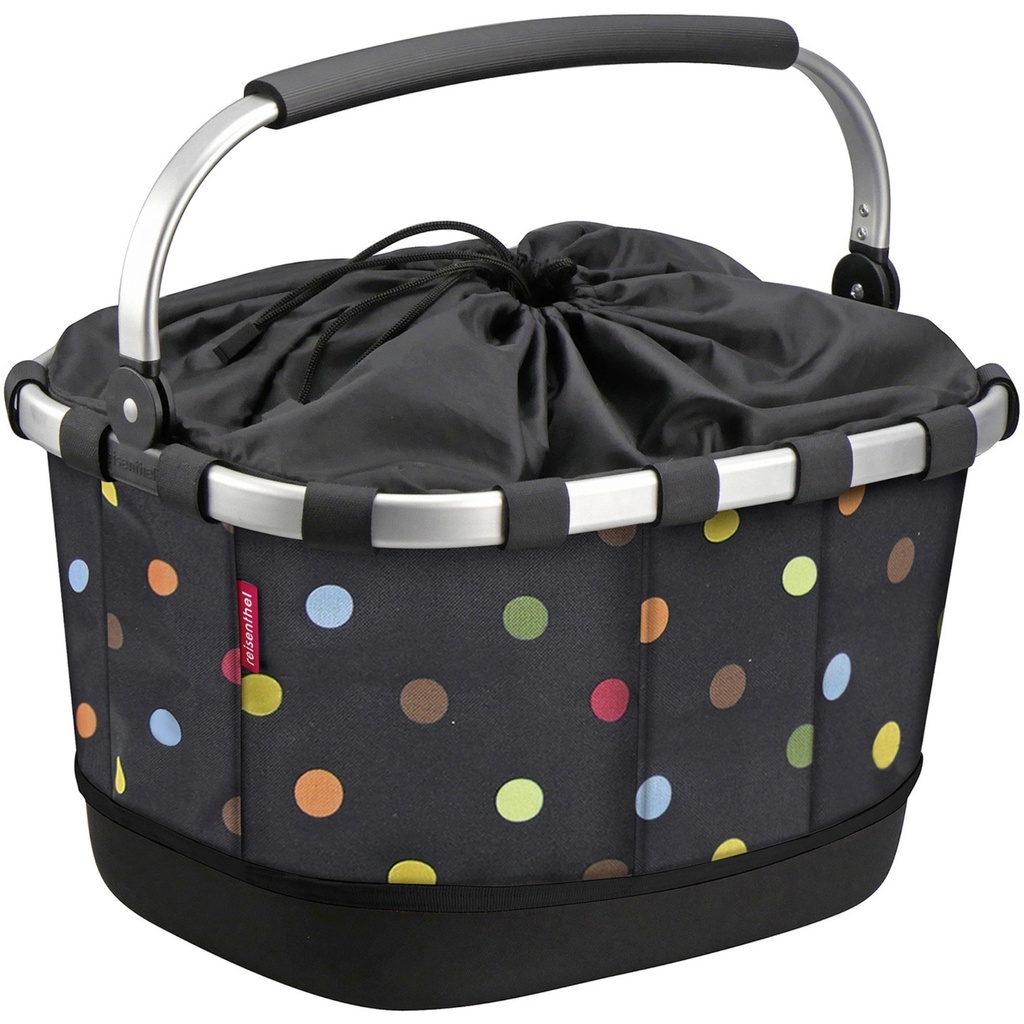 [2002000004982] Panier Vélo Textile 24L KLICKfix GT Uniklip 2  - Coloris Dots